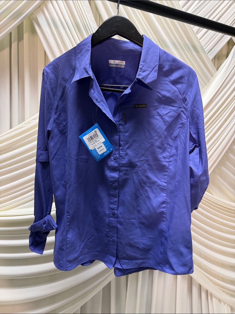 Columbia Women's Kestrel Trail Lite Long Sleeve Shirt - Size: L